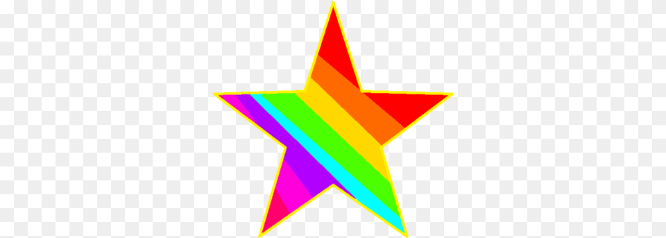 Rainbow Stars Clipart Graphic Design, Star Symbol, Symbol Png