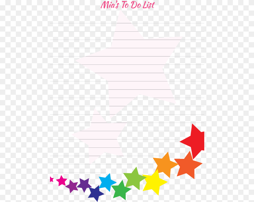 Rainbow Stars Transparent, Star Symbol, Symbol Free Png Download