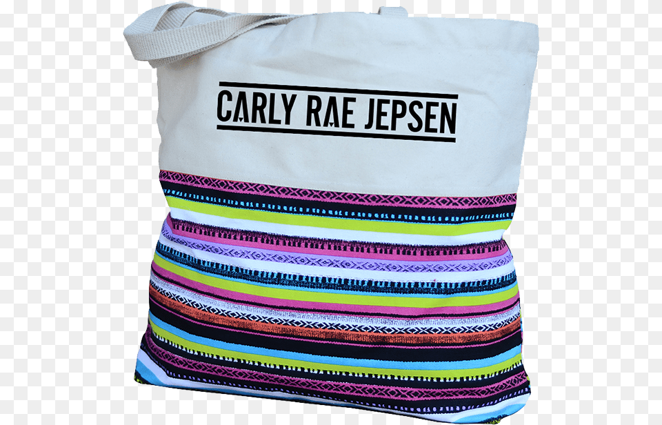 Rainbow Striped Tote Bag Carly Rae Jepsen Bag, Cushion, Home Decor, Tote Bag, Accessories Png