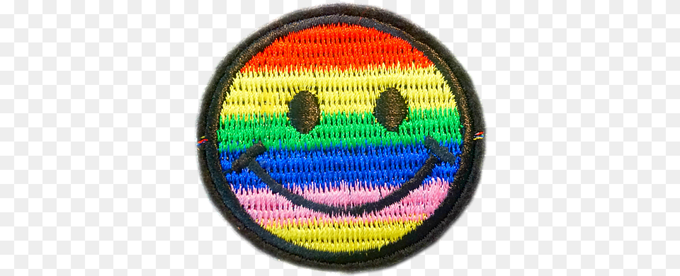Rainbow Stripes Emoji Circle, Badge, Logo, Symbol Free Png