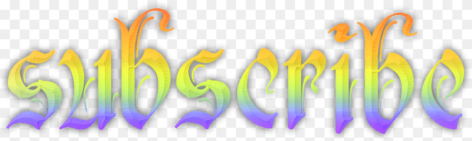 Rainbow Subscribe To Use Quq By Thetoxicdoctor Graphic Design, Logo Free Transparent Png