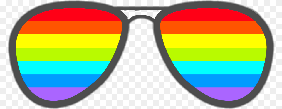 Rainbow Sunglasses Clipart, Accessories, Glasses Free Transparent Png