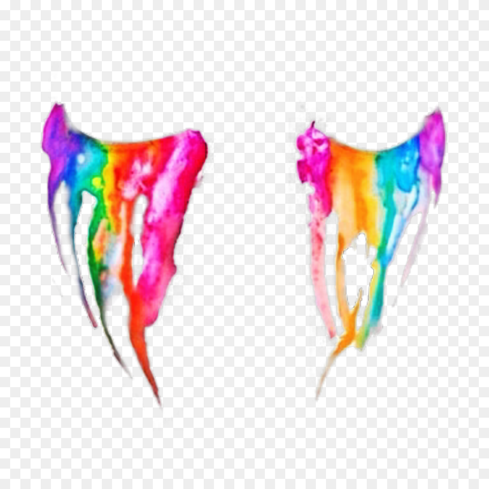 Rainbow Tears Smudge Mascara, Accessories, Jewelry, Ornament, Earring Png
