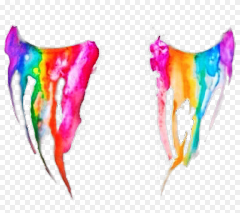 Rainbow Tears Smudge Mascara Svg Black And White Stock Rainbow Tears, Accessories, Jewelry, Ornament, Gemstone Free Png