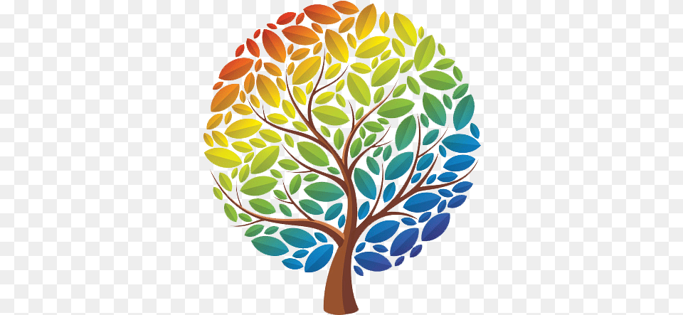 Rainbow Tree Clipart, Art, Plant, Pattern Free Transparent Png