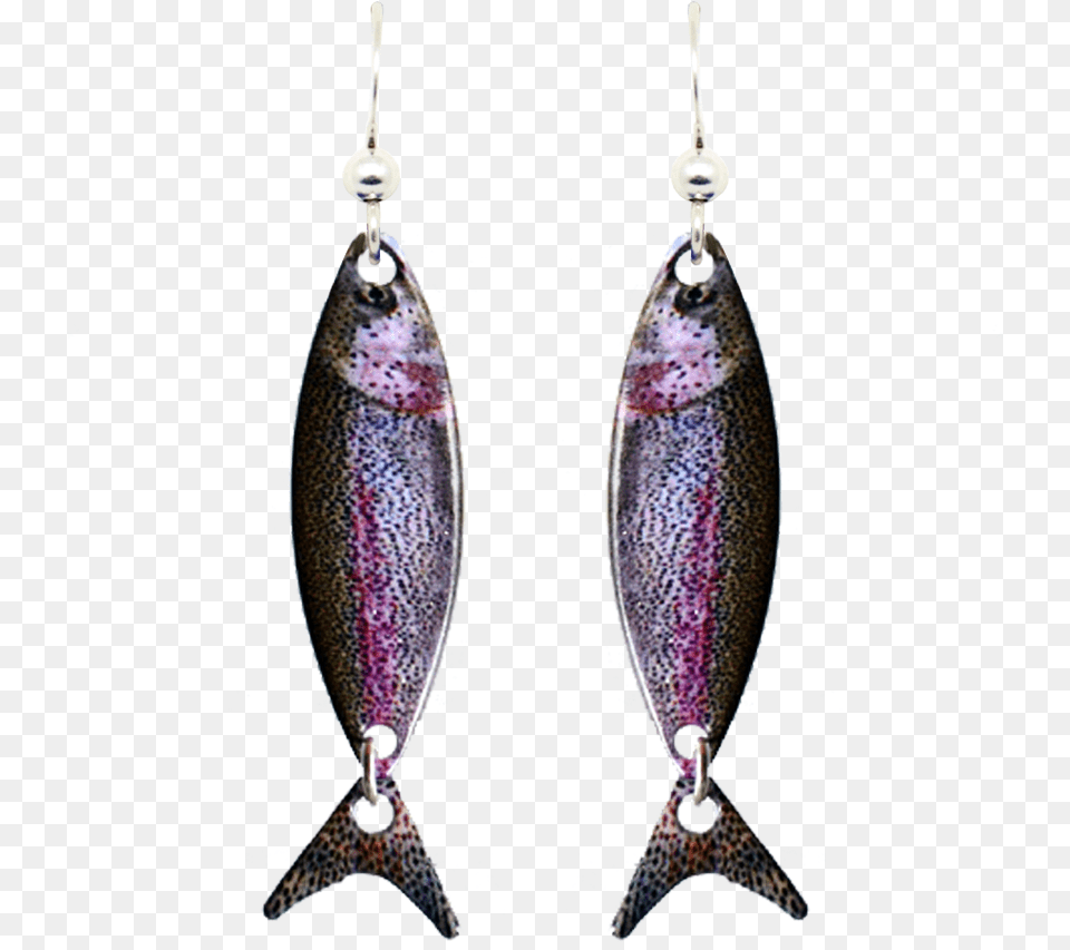 Rainbow Trout Earrings, Accessories, Earring, Jewelry, Animal Png Image