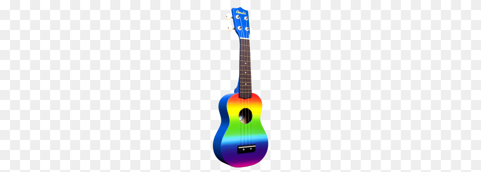 Rainbow Uke Springfield Music, Guitar, Musical Instrument, Bass Guitar Png Image