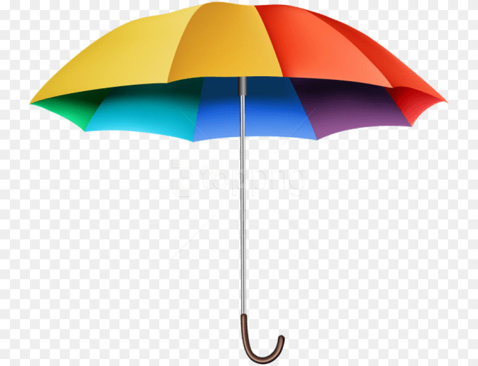 Rainbow Umbrella Clipart Clipart Background Umbrella, Canopy Free Png Download