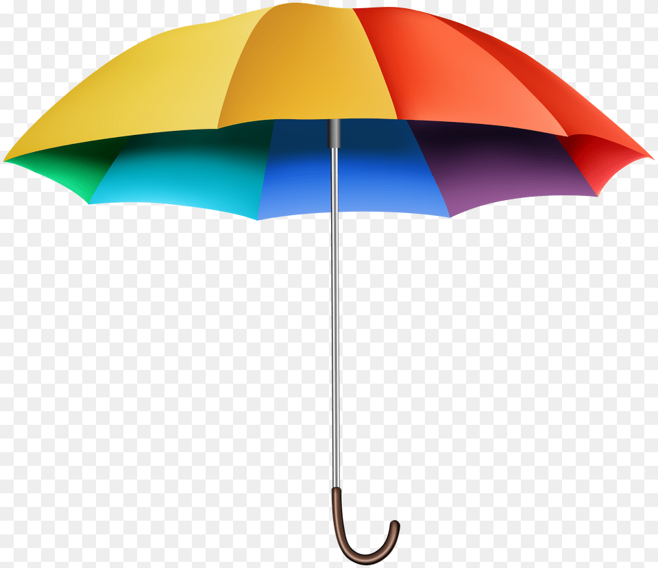 Rainbow Umbrella Transparent Clip Art Gallery, Canopy, Cross, Symbol Free Png