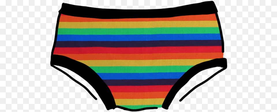Rainbow Underwear, Clothing, Flag, Lingerie, Panties Free Transparent Png