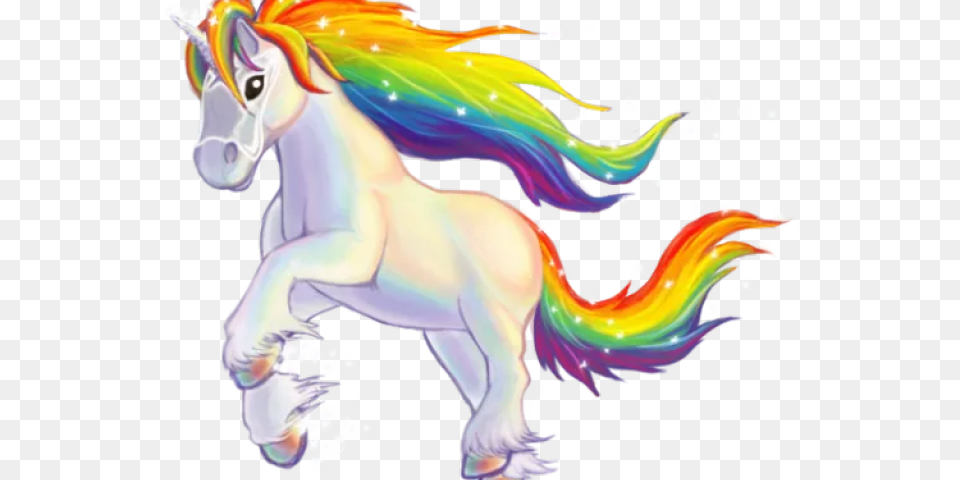 Rainbow Unicorn, Art, Graphics, Adult, Female Free Png