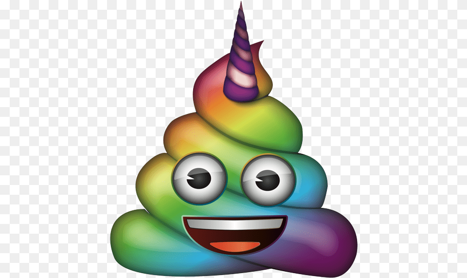 Rainbow Unicorn Poop Emoji, Clothing, Hat, Art, Graphics Free Transparent Png