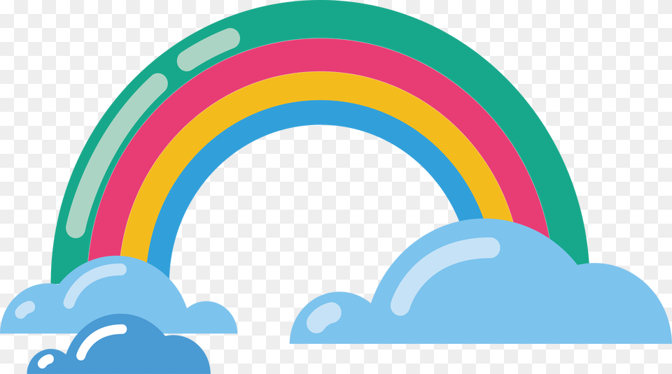 Rainbow Vector Circle, Nature, Outdoors, Sky, Sea Free Png Download