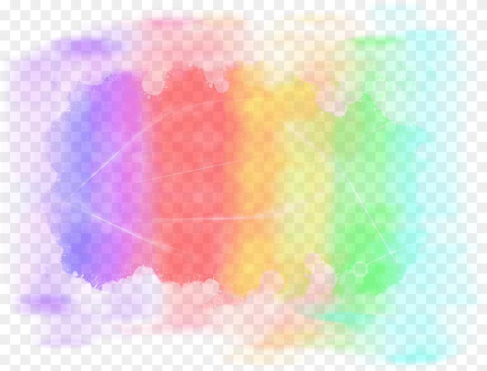 Rainbow Watercolor Watercolor Paint, Art, Modern Art, Adult, Person Free Transparent Png