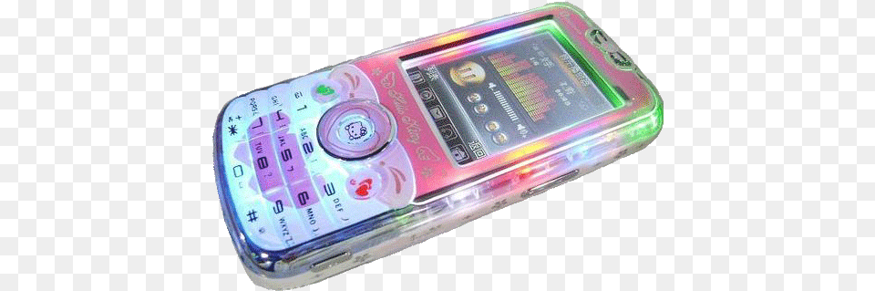 Rainbow Weed 420 Phone Guy Hello Kitty Vaporwave Phone, Electronics, Mobile Phone Png