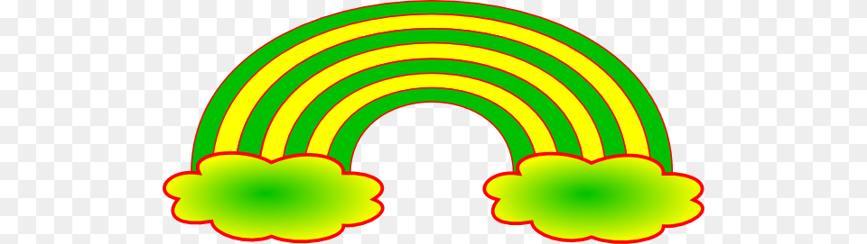 Rainbow With Clouds Clip Art, Logo, Food, Sweets Free Transparent Png