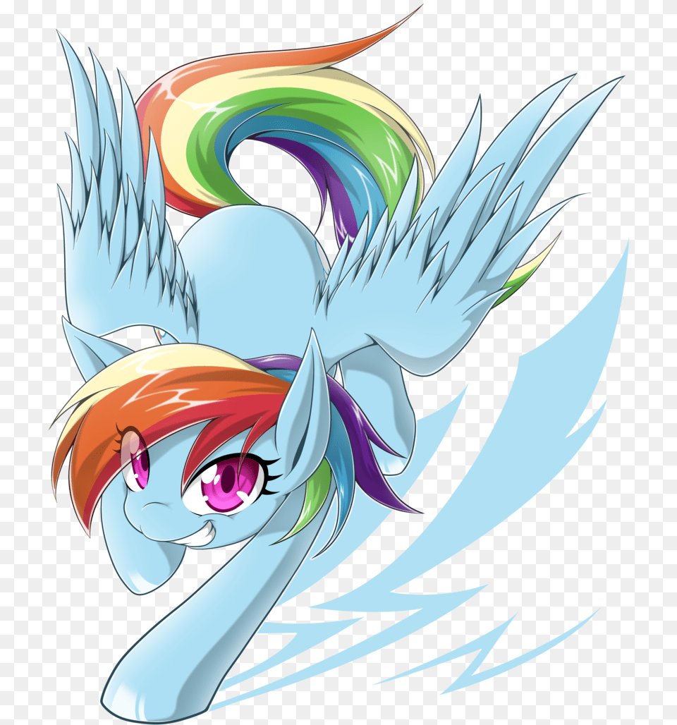 Rainbowdash By Zaiyaki D5621tj Mlp Rainbow Dash Fanart, Book, Comics, Publication, Art Png