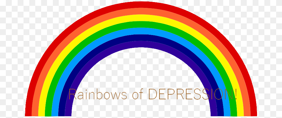 Rainbows Of Depression Many Colors Are In A Rainbow, Light, Nature, Outdoors, Sky Free Transparent Png