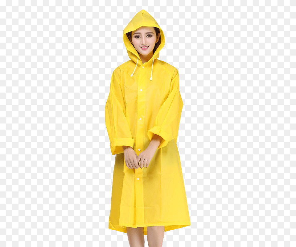 Raincoat, Clothing, Coat, Adult, Female Png