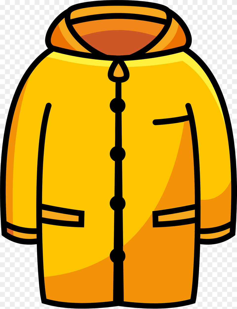Raincoat Clipart, Clothing, Coat Free Png