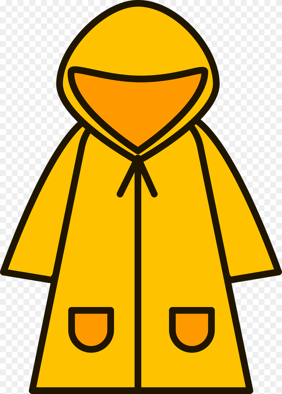 Raincoat Clipart, Clothing, Coat Free Png Download