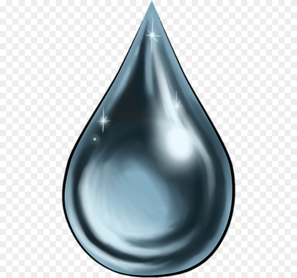 Raindrop Clipart Pixelated Shape Of Water Drop, Droplet Free Png