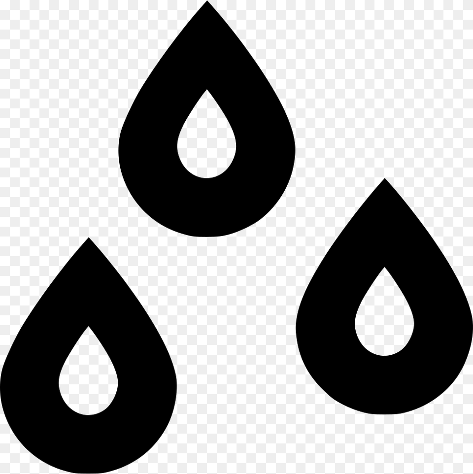 Raindrops Circle, Symbol, Triangle, Text Png