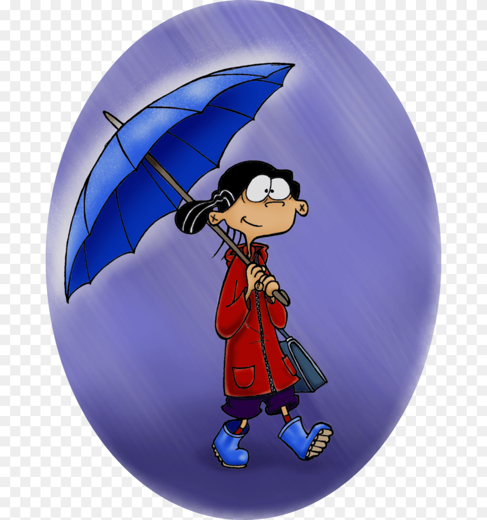 Raindrops Keep Falling On My Ed By Silverlulaby On Cartoon, Clothing, Coat, Baby, Person Png