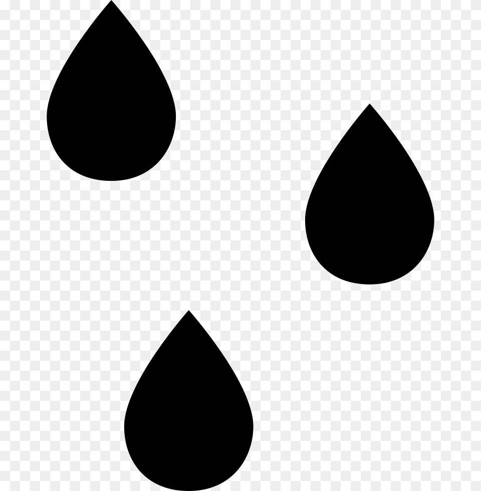 Raindrops Raindrops Svg, Triangle, Stencil Free Png
