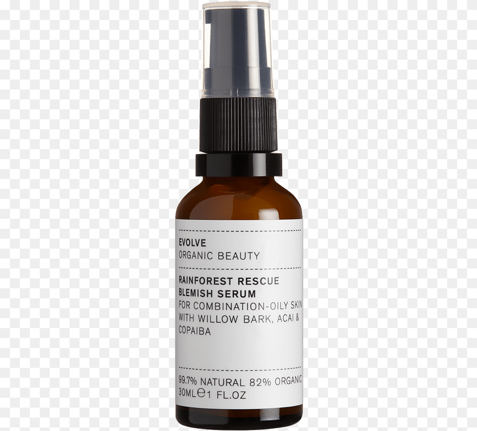 Rainforest Rescue Blemish Serum Evolve Blemish Serum, Bottle, Cosmetics, Perfume, Shaker Png