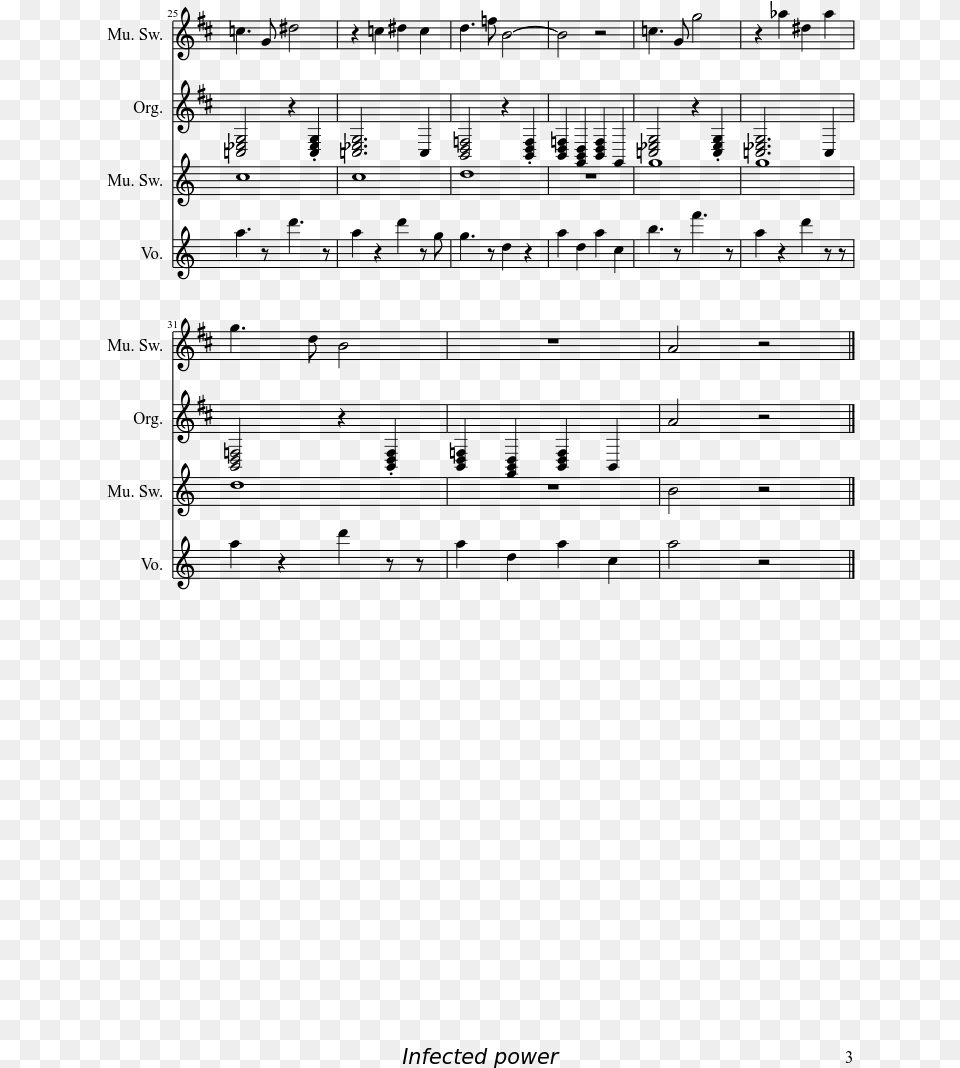 Raining Blood Sheet Music, Gray Png