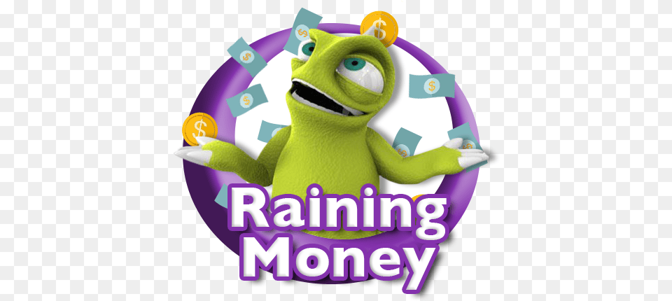 Raining Money Logo Raining Money, Birthday Cake, Cake, Cream, Dessert Free Png Download