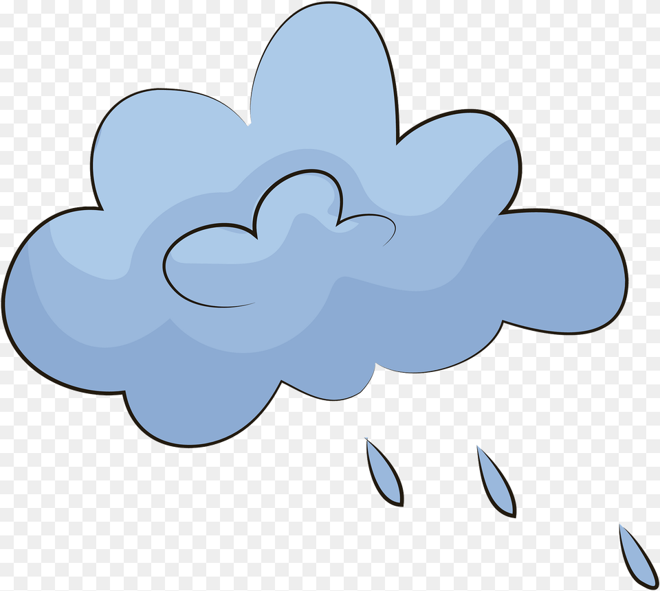 Rainy Cloud Clipart Free Download Transparent Creazilla Rain Clouds Clip Art, Flower, Plant, Animal, Shark Png