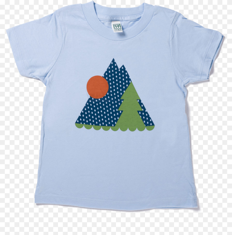 Rainy Mountain Kids Tee Clipart Download Polka Dot, Applique, Clothing, Pattern, T-shirt Free Transparent Png