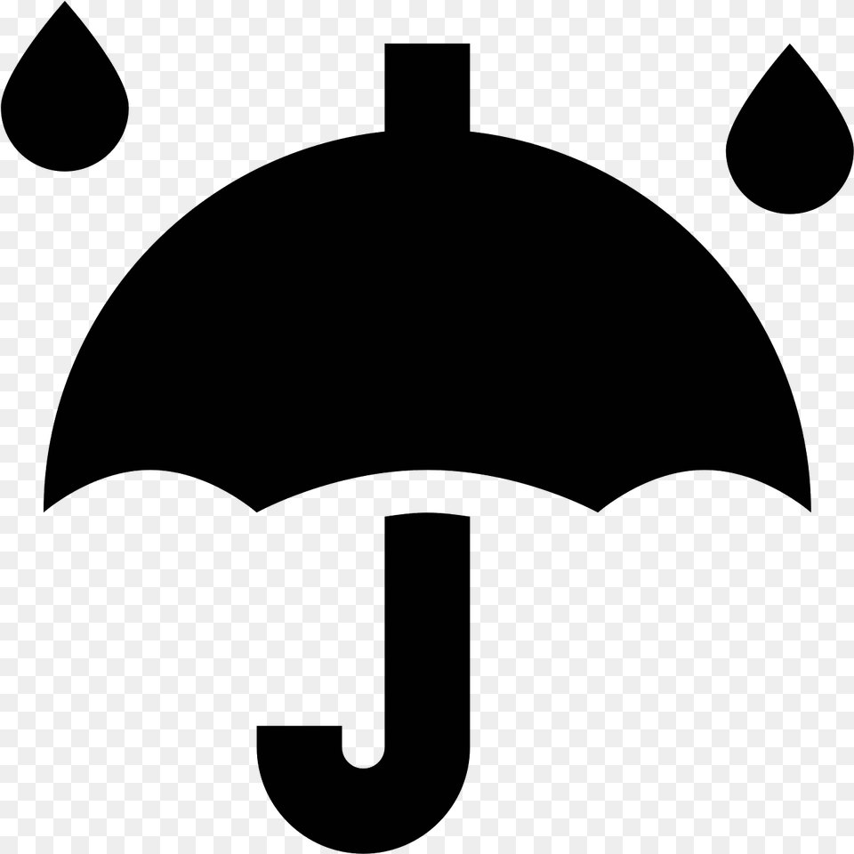 Rainy Weather Icon Humid Weather Icon Umbrella, Gray Png