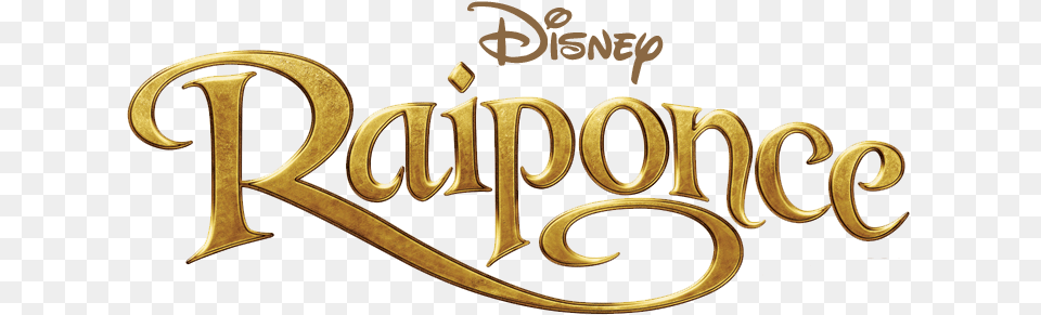 Raiponce Logo Logo De Rapunzel, Calligraphy, Handwriting, Text, Gold Free Png Download