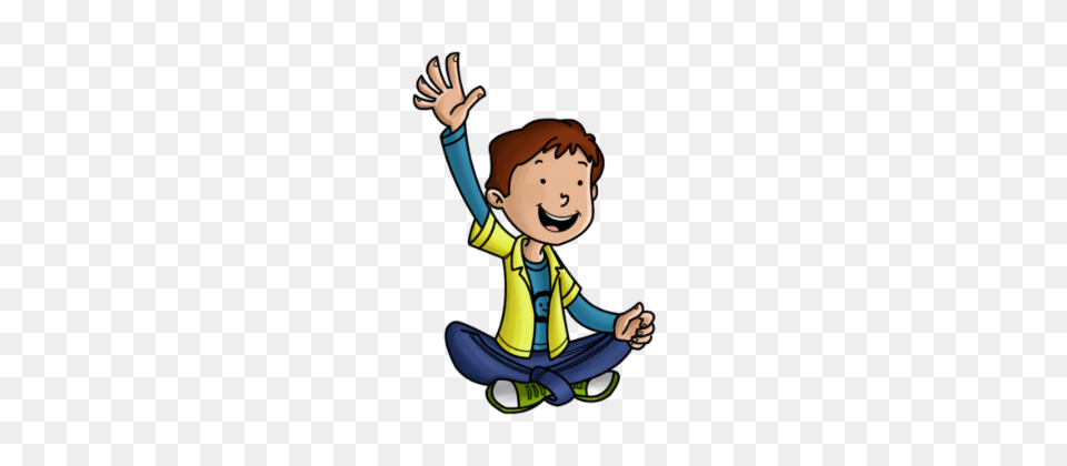 Raise Your Hand Clipart Clipart, Cartoon, Baby, Person, Face Free Transparent Png