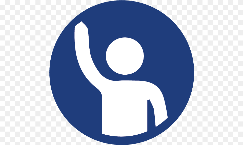 Raise Your Hand Icon, Sign, Symbol Free Transparent Png