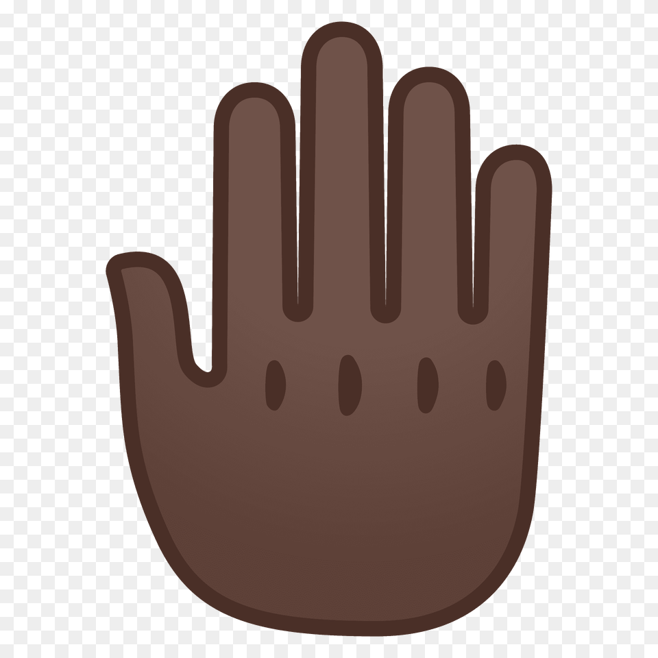 Raised Back Of Hand Emoji Clipart, Baseball, Baseball Glove, Clothing, Glove Free Png Download