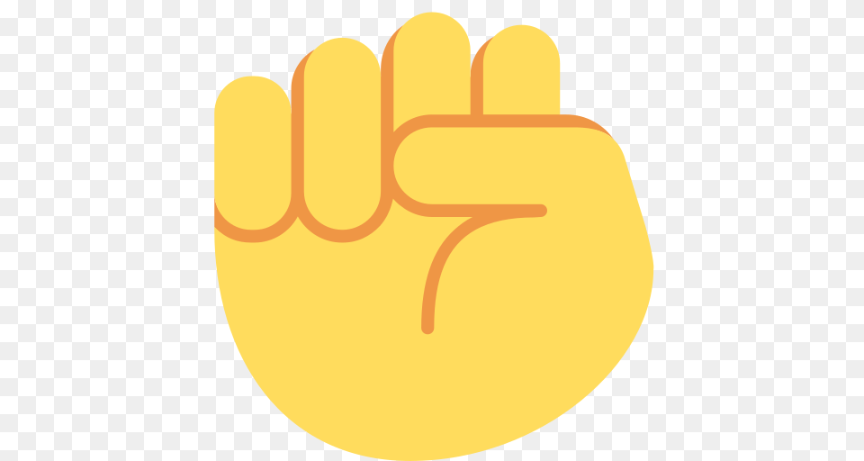 Raised Fist Emoji, Body Part, Hand, Person Free Transparent Png