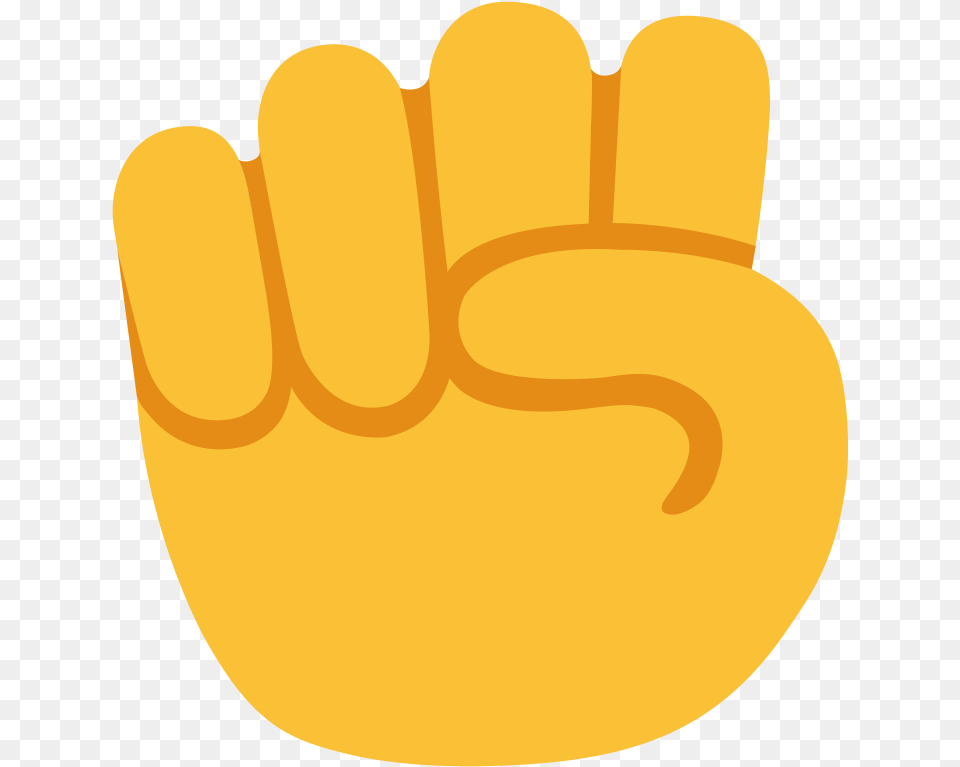 Raised Fist Emoji, Glove, Clothing, Person, Body Part Free Png Download