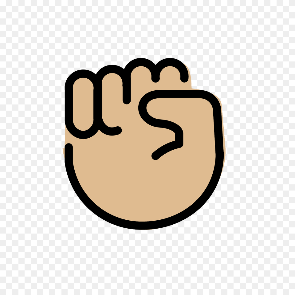 Raised Fist Emoji Clipart, Body Part, Hand, Person Png Image