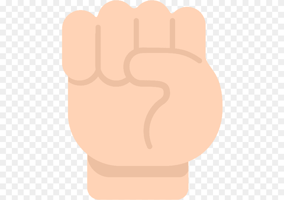 Raised Fist Emoji Clipart Animated Of A Fist, Body Part, Hand, Person Png Image