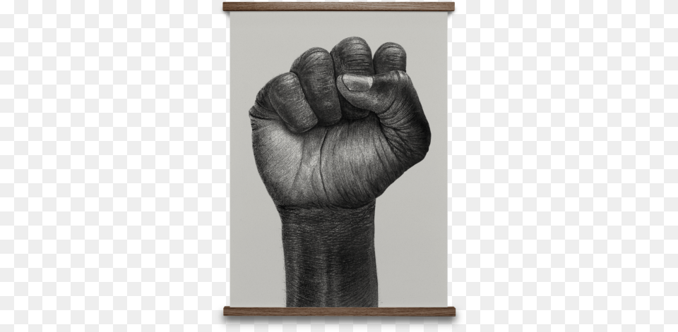 Raised Fist Illustration Paper Collective Raised Fist Poster, Body Part, Finger, Hand, Person Png