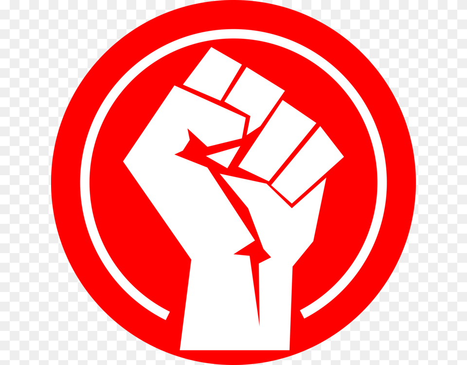 Raised Fist Russian Revolution Symbol Logo, Body Part, Hand, Person Free Png Download