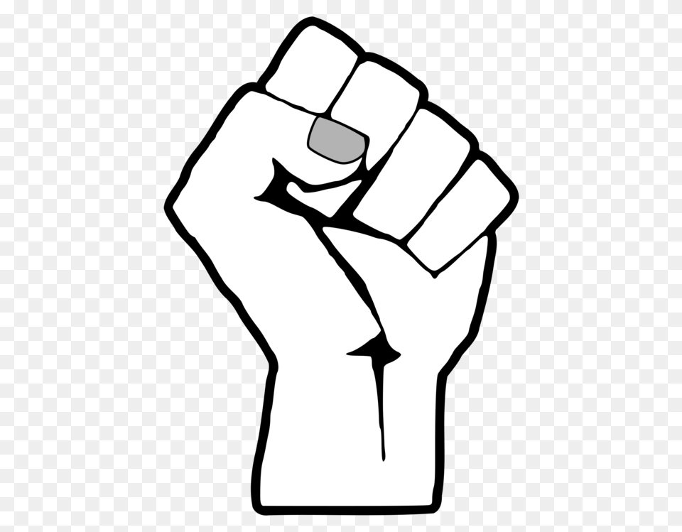 Raised Fist United States Black Power White Fist, Body Part, Hand, Person, Adult Free Png