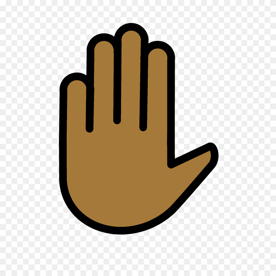Raised Hand Emoji Clipart, Clothing, Glove, Baseball, Baseball Glove Free Png