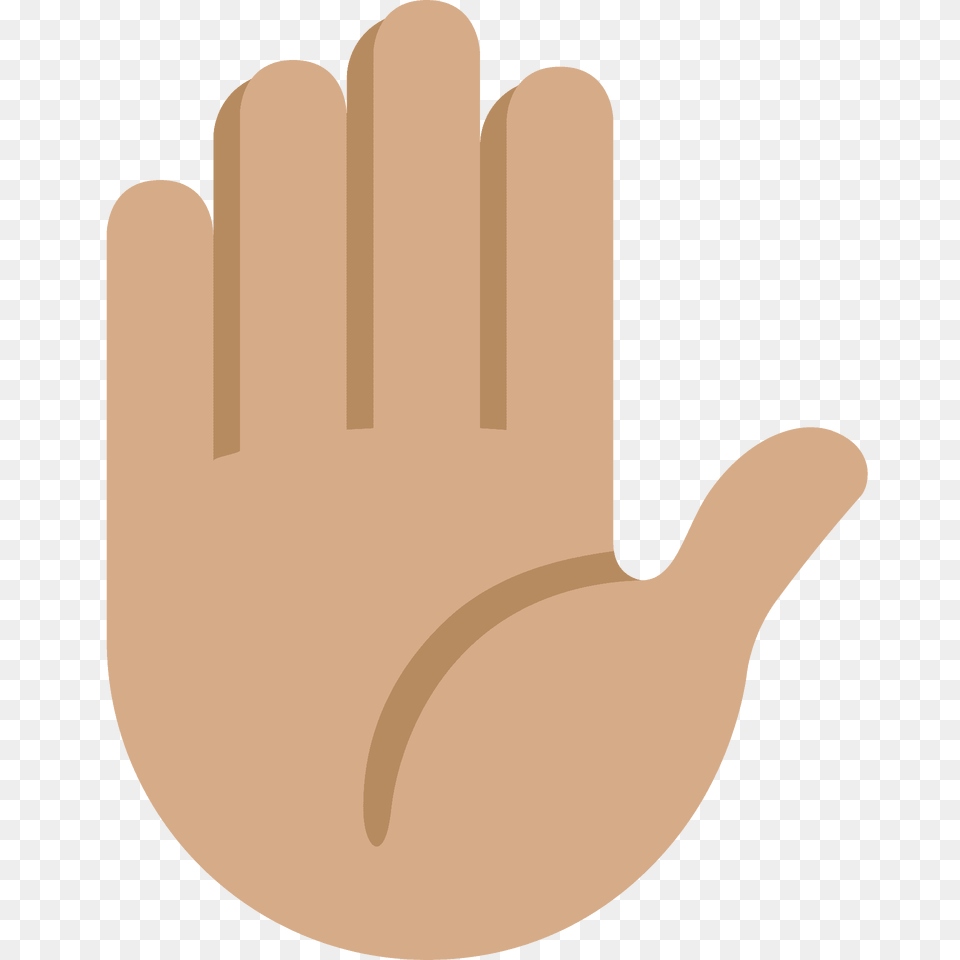 Raised Hand Emoji Clipart, Body Part, Clothing, Finger, Glove Free Transparent Png