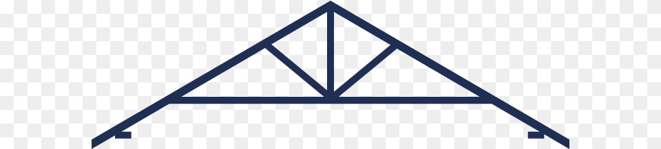 Raised Tie Different Types Of Trusses In Roofs, Triangle Png