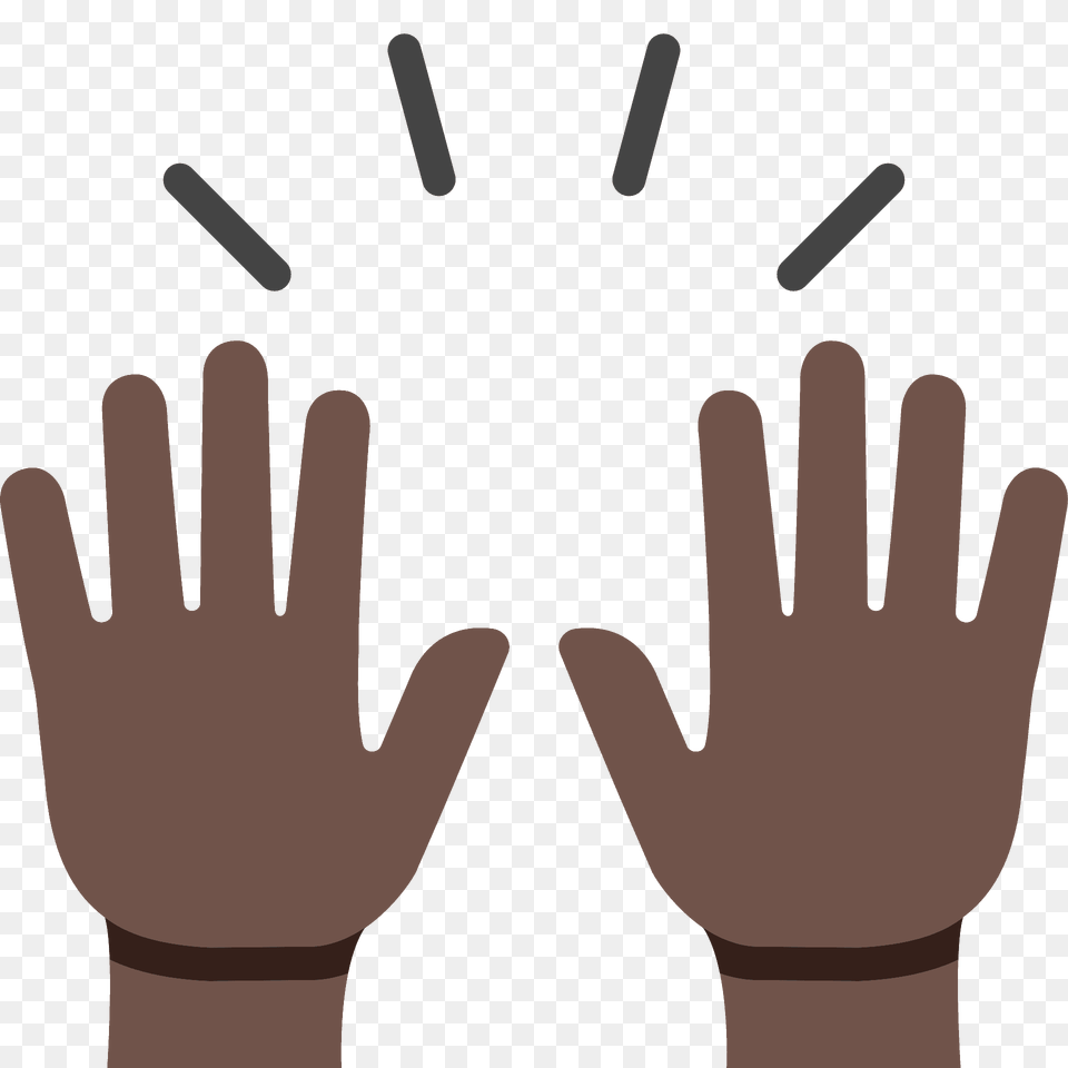 Raising Hands Emoji Clipart, Body Part, Finger, Hand, Person Free Png